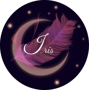 logotype Iris Holistique, soins holistique, ancien Boudoir d'Iris